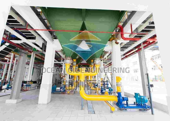 চাপ সুরক্ষা সিস্টেম সহ OEM কাস্টমাইজড তেল প্রিট্রিটমেন্ট প্ল্যান্ট মেশিন