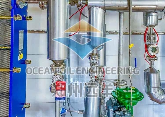 কর্ন জার্ম অয়েলের জন্য ISO9001 স্বয়ংক্রিয় উদ্ভিজ্জ তেল পরিশোধন প্ল্যান্ট 304 500TPD