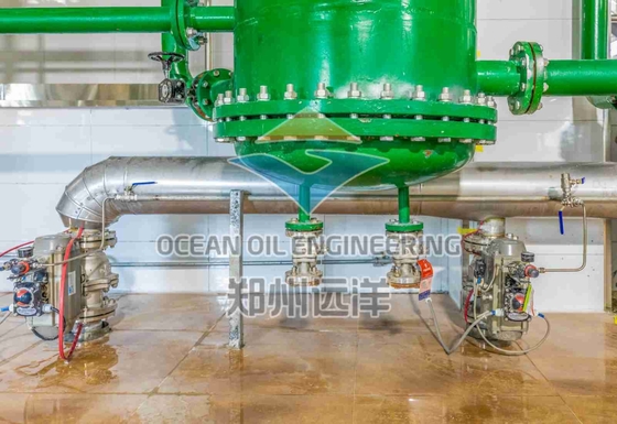 তুলাবীজের তেলের জন্য ISO9001 সার্টিফিকেশন সহ 304 স্টেইনলেস স্টীল ভোজ্য তেল পরিশোধন