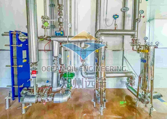 সম্পূর্ণ স্বয়ংক্রিয় ভোজ্য তেল পরিশোধন ক্রমাগত প্ল্যান্ট 3 ফেজ ছোট মেশিন 380V/440V