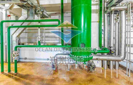 PLC কন্ট্রোল সিস্টেম সহ স্টেইনলেস স্টিল তৈলবীজ প্রেস প্ল্যান্ট 380V 1500টন