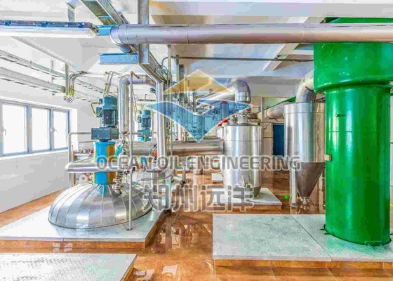 কাস্টমাইজড 3 ফেজ ক্রুড অয়েল রিফাইনারি মেশিন কার্বন স্টিল 10-5000 TPD 380V