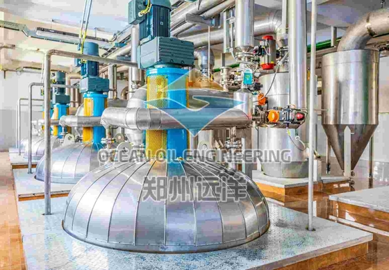 চা বীজ খাওয়ানো তেল শোধনাগার প্ল্যান্ট অবিচ্ছিন্ন 3 ফেজ 220V / 380V 10-5000 TPD