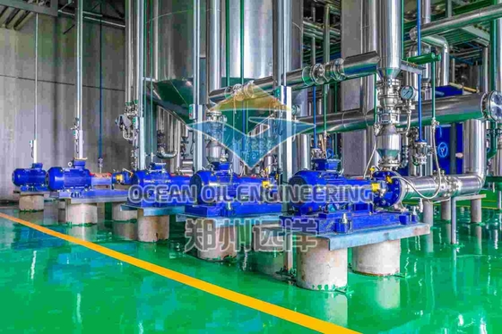 স্বয়ংক্রিয় ভোজ্য তেল পরিশোধক সরঞ্জাম 500-1000T/D উৎপাদন ক্ষমতা