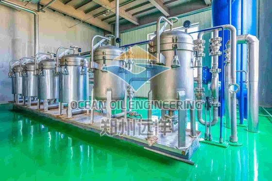ISO9001 সার্টিফাইড খাওয়ানো তেল পরিশোধক সরঞ্জাম উত্পাদন 500-1000T/D