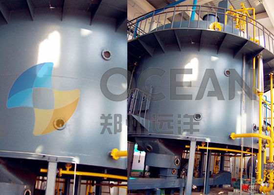 ঘোরান এক্সট্র্যাক্টর রাইস ব্রান দ্রাবক উদ্ভিদ সরল গঠন সম্পূর্ণ নিষ্কাশন