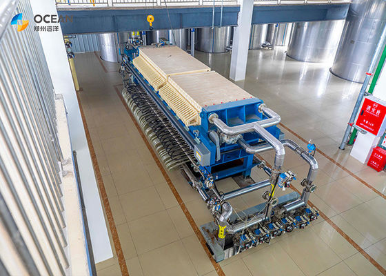 হিউম্যান মেশিন ইন্টারফেস মেমব্রেন ফিল্টার প্রেস প্লেট ফ্রেম ফিল্টার প্রেস