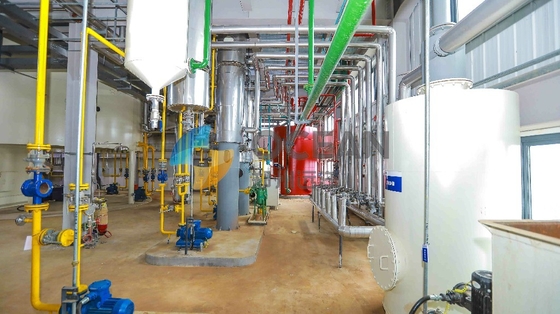 CPO সূর্যমুখী তেল পরিশোধন মেশিন Degumming Deacidification