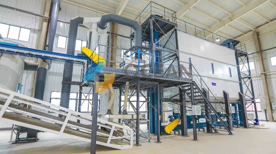 OEM ভোজ্য তেল Pretreatment রাসায়নিক উদ্ভিদ প্রক্রিয়াকরণ কাস্টমাইজড তাপমাত্রা
