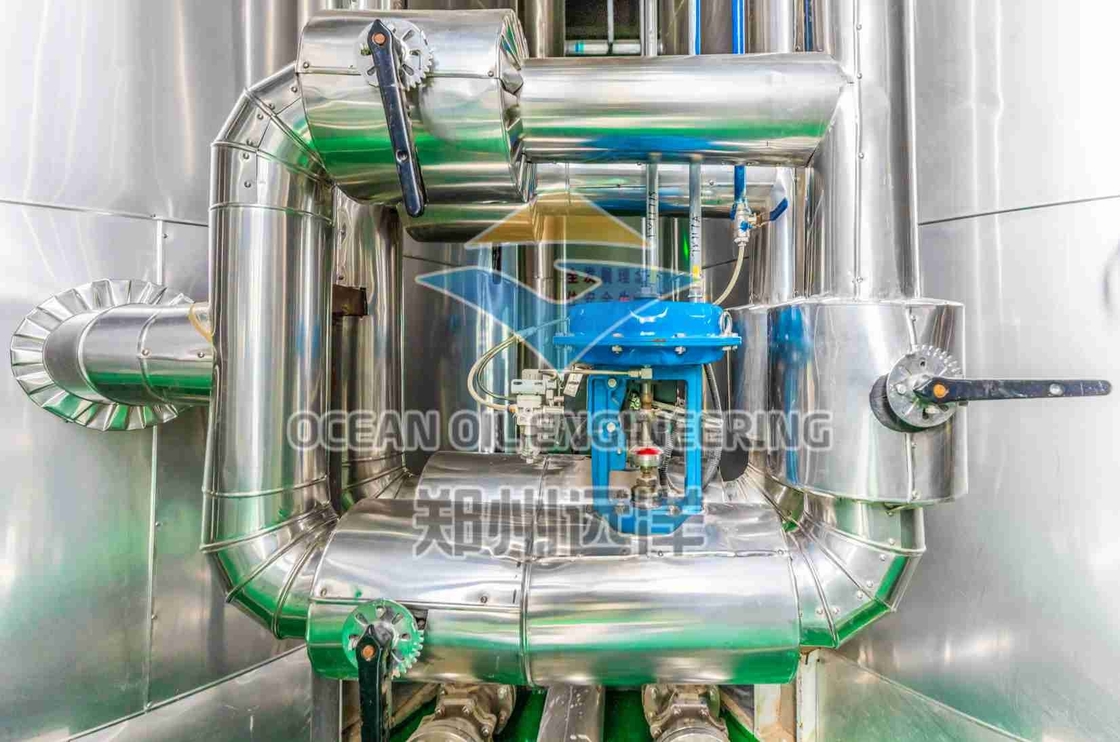 কোর কম্পোনেন্ট ড্রায়ার সহ কাস্টমাইজড তাপমাত্রার জন্য 1500 টন তেল প্রাক চিকিত্সা মেশিন